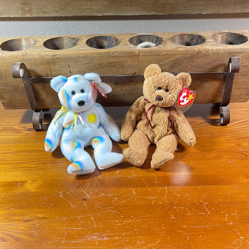 TY Beanie Baby Curly and Cheery